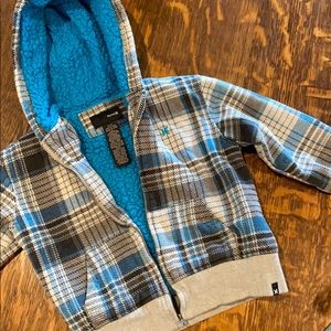 Adorable Hurley zip up jacket